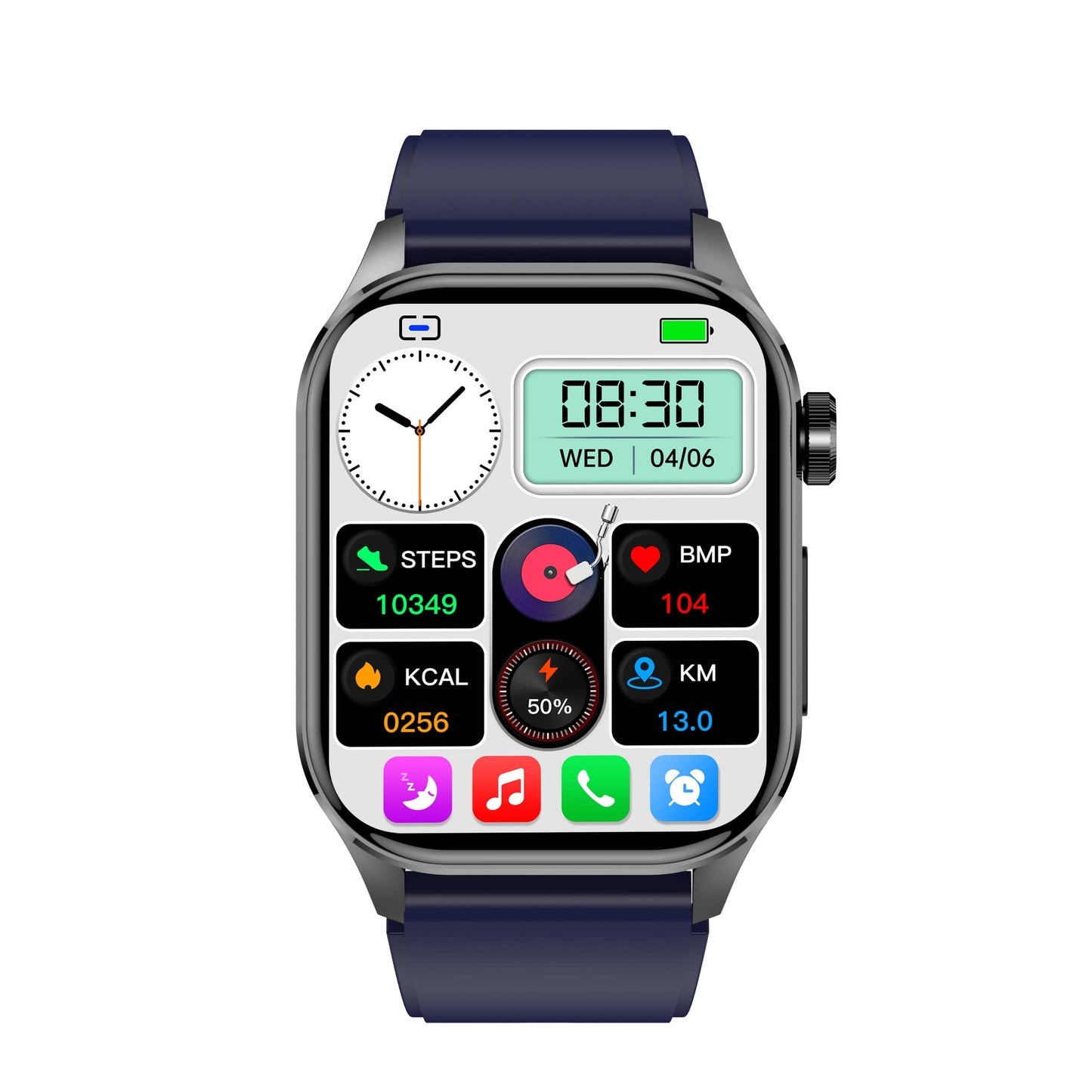 Zleganz EKG/EKG Blutzucker Blutdruck Anruf Intelligentes Gesundheitsmanagement Smart Watch