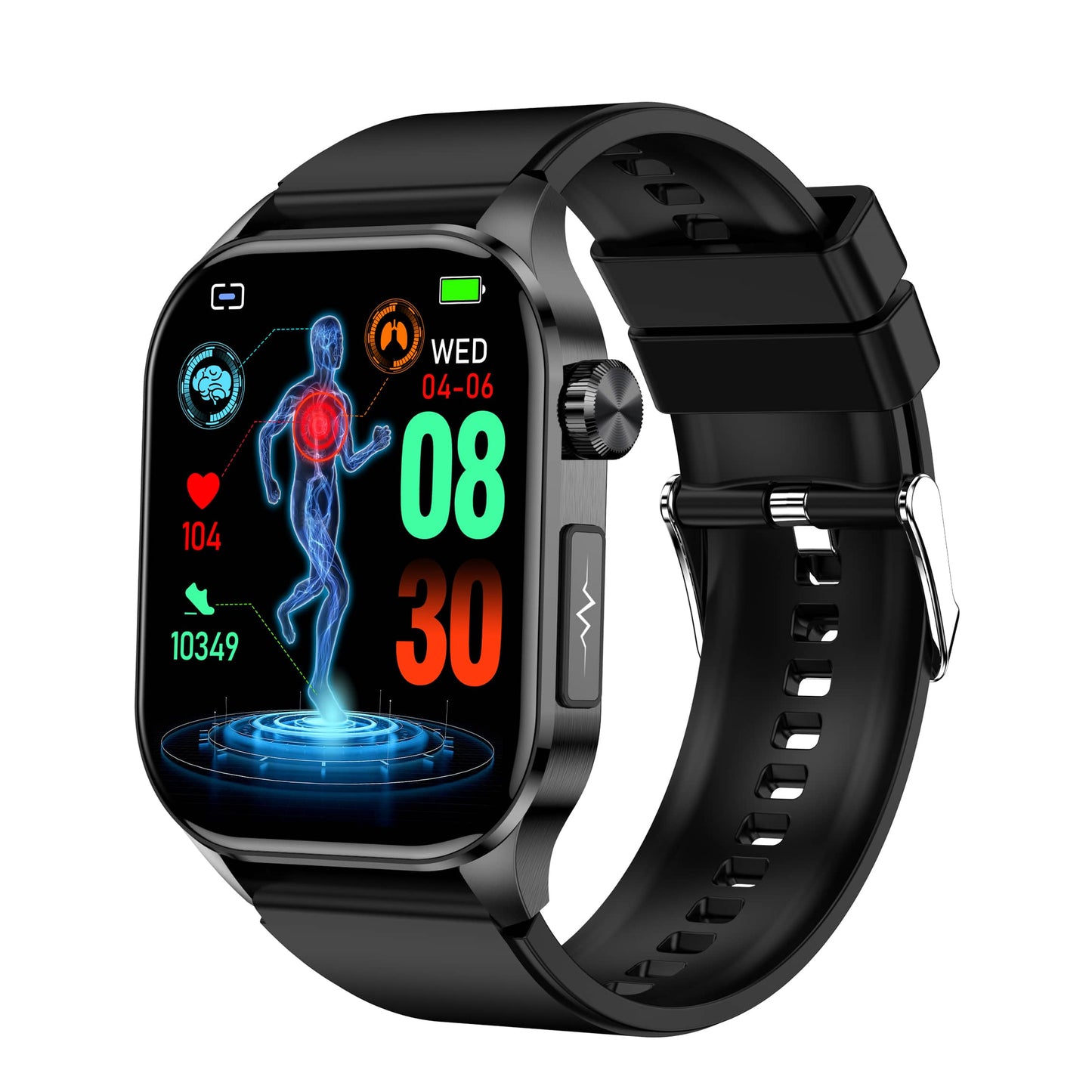 Zleganz EKG/EKG Blutzucker Blutdruck Anruf Intelligentes Gesundheitsmanagement Smart Watch