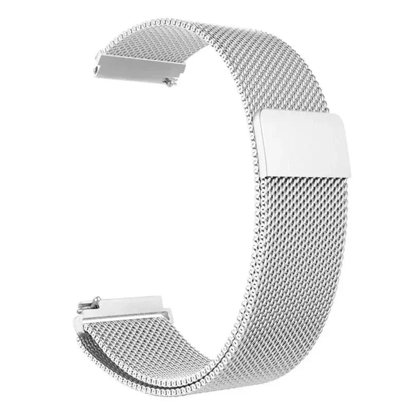 LuxeMesh Milanese Loop Metallarmband für die Garmin Venu Uhr