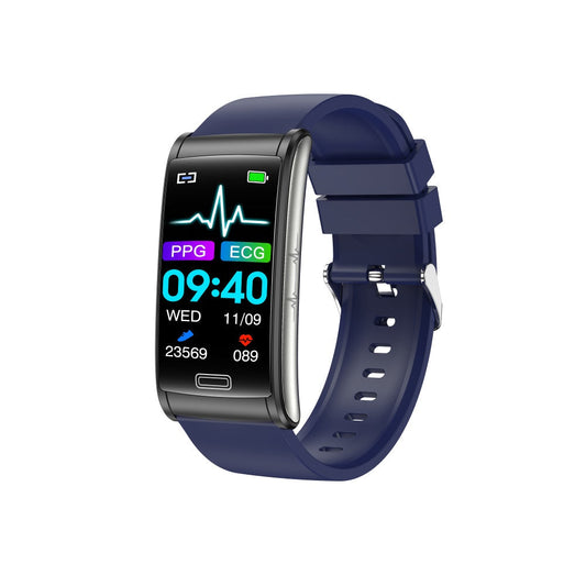 BCBEARSCOME BCE600 3-Kanal-EKG HRV Blutzucker Blutdruck Blutsauerstoff Schlaferkennung HD Bluetooth Smart Armband