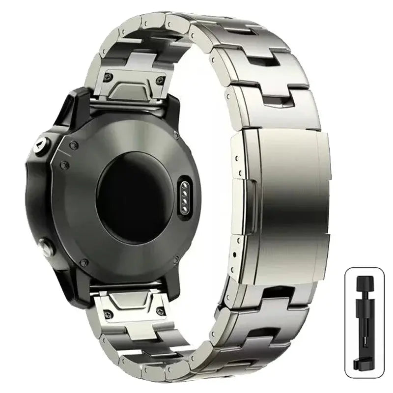 UltraTech Titanarmband für Garmin-Uhr, 22 mm, 26 mm
