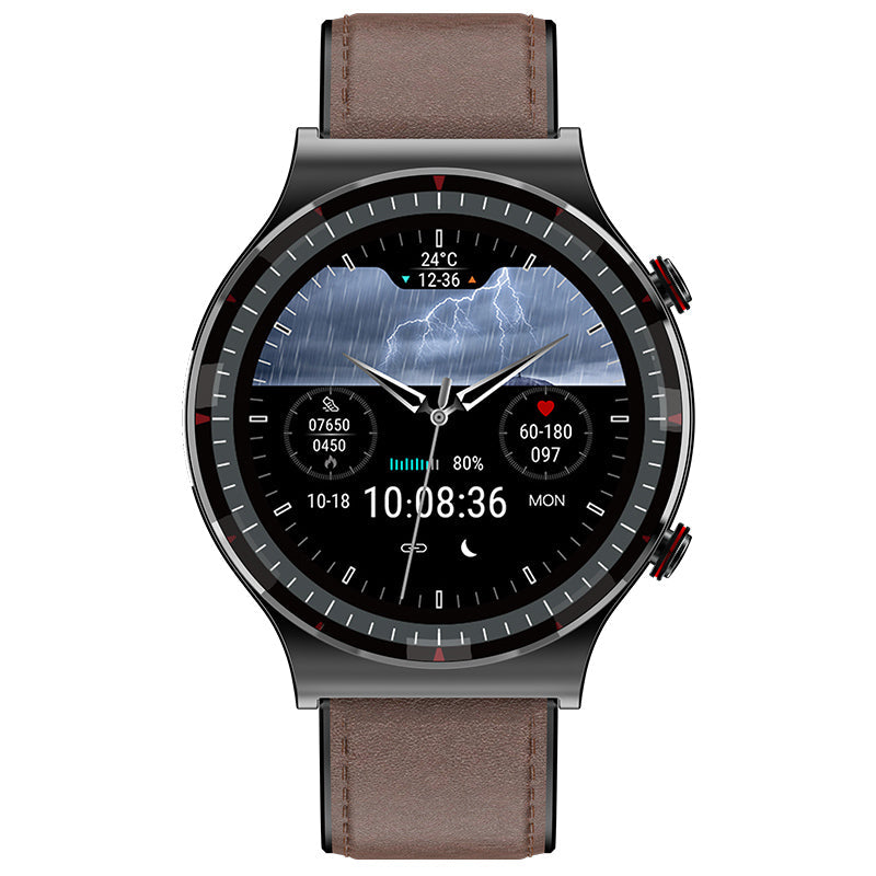 Zleganz 2024 Neue EKG+PPG-Smartwatch mit vollem Touchscreen und Blutsauerstoff-Blutdruck-Herzfrequenz