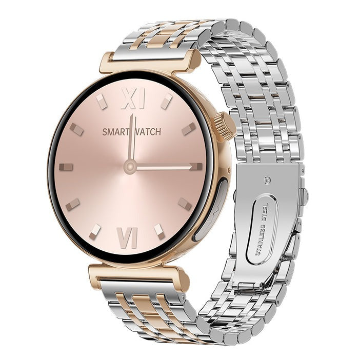 Zleganz Blutdruck Blutsauerstoff Blutzucker Überwachung Bluetooth Sprechen Musik abspielen Gesundheit Wasserdichte Smartwatch