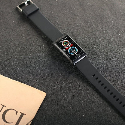 ZLEGANZ Smart Armband 3-Kanal-EKG Blutdruck Blutsauerstoff Blutzucker Schlaferkennung