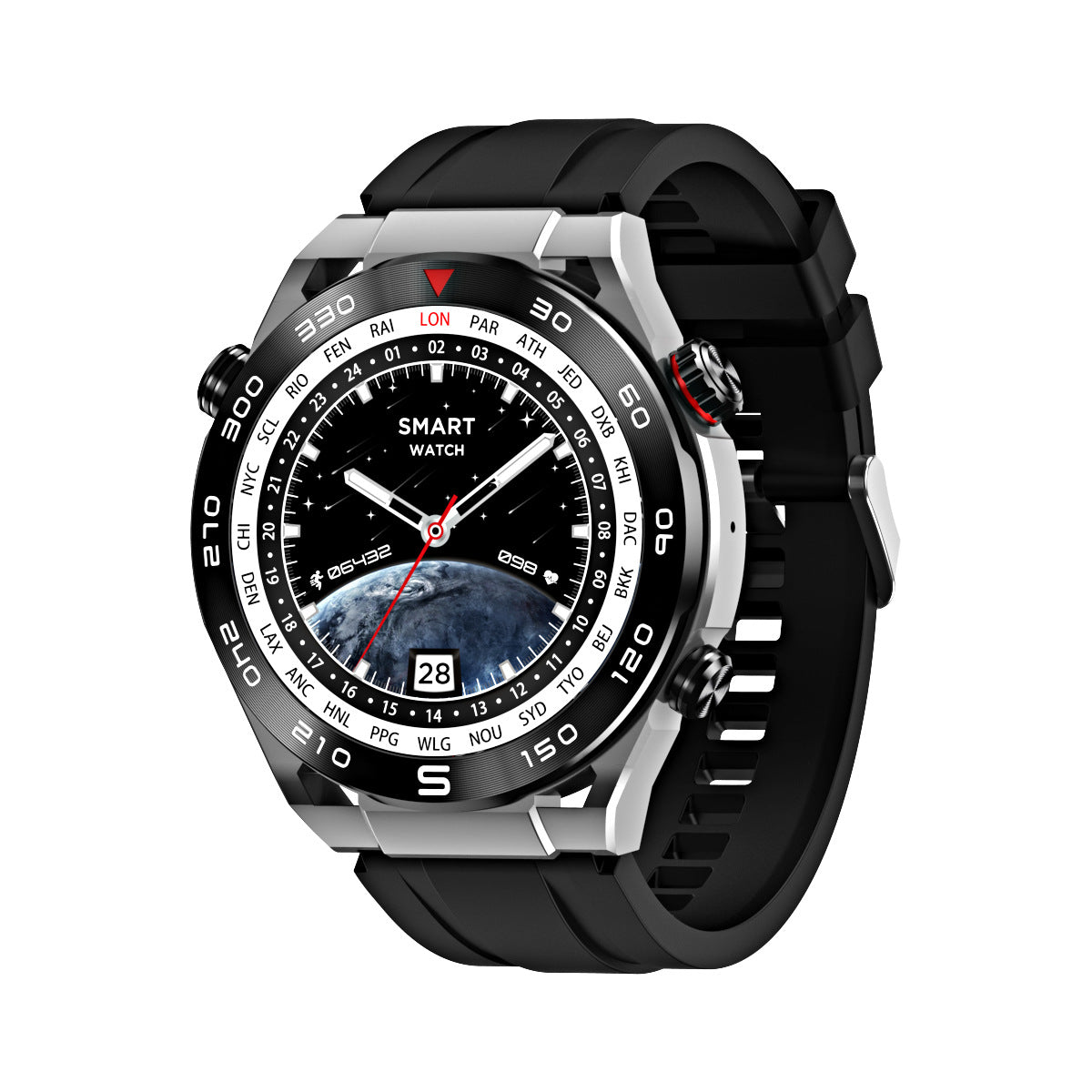 Zleganz Herzfrequenz Blutzucker Blutdrucküberwachung Bluetooth Talk Sport Smartwatch