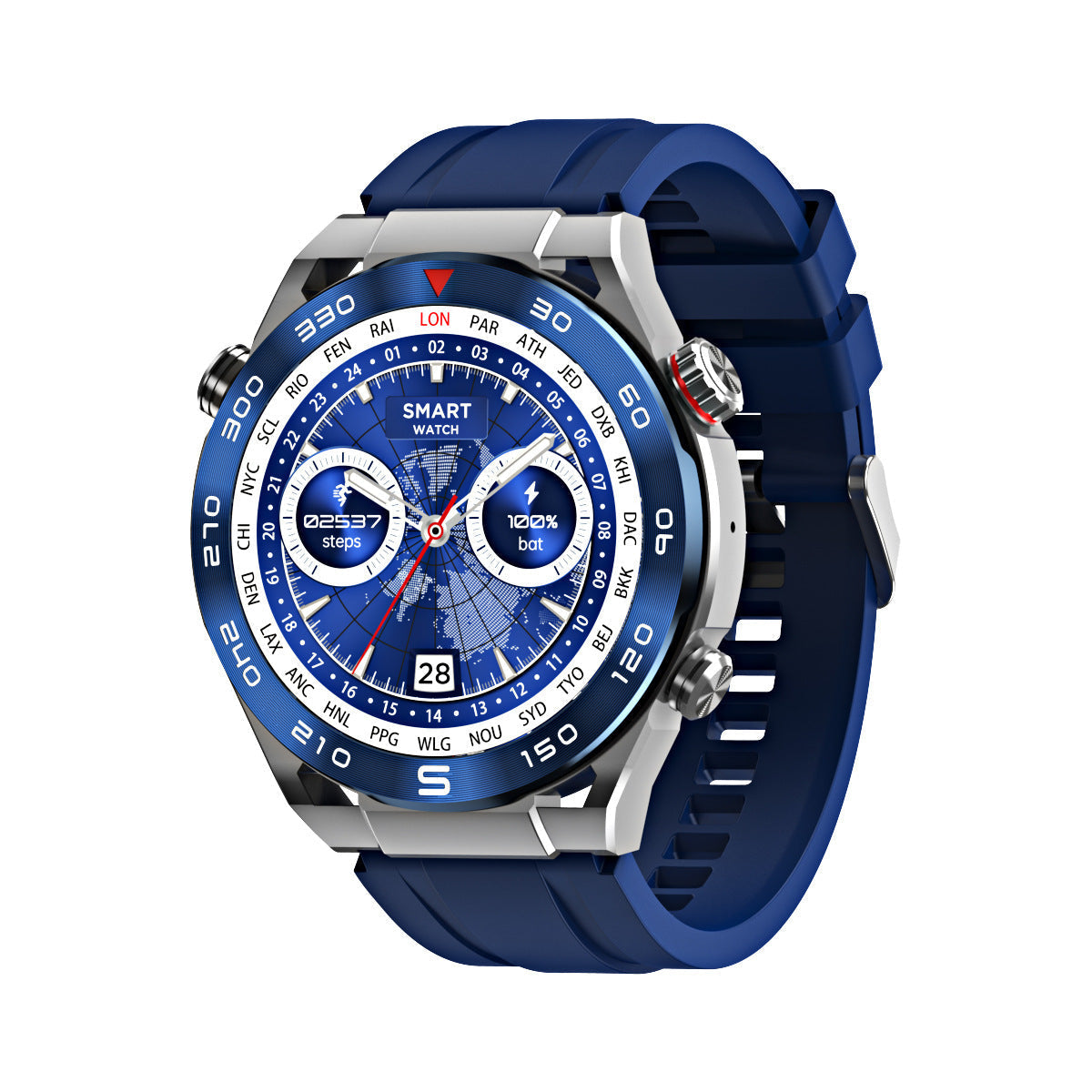 Zleganz Herzfrequenz Blutzucker Blutdrucküberwachung Bluetooth Talk Sport Smartwatch