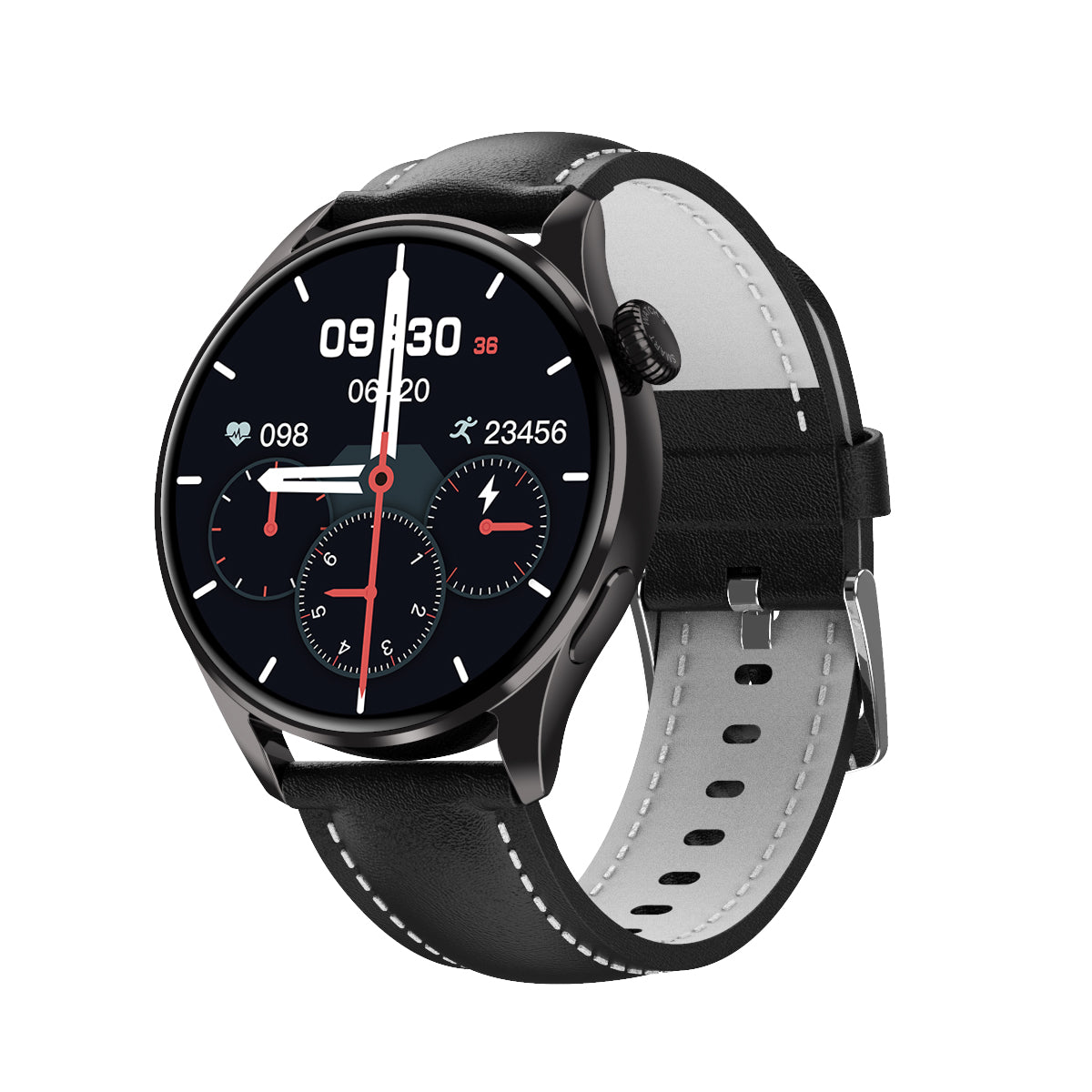Zleganz Blutdruck Blutsauerstoff Blutzucker Überwachung Bluetooth Sprechen Musik abspielen Gesundheit Wasserdichte Smartwatch