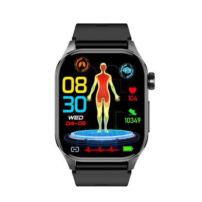 Zleganz EKG/EKG Blutzucker Blutdruck Anruf Intelligentes Gesundheitsmanagement Smart Watch