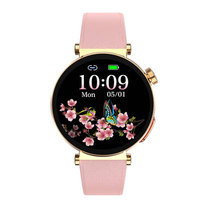 Zleganz Blutzucker Blutdruck Blutsauerstoffüberwachung Damen Smart Watch