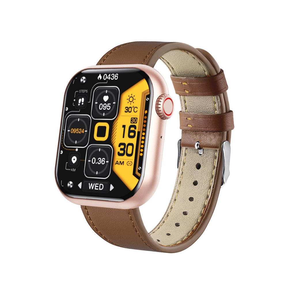 Zleganz 2025 Blutzucker Blutdruck Herzfrequenz Blutsauerstoff Schlafüberwachung Wasserdichte Smartwatch