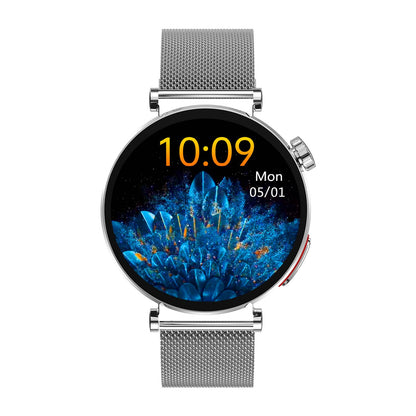 Zleganz Blutzucker Blutdruck Blutsauerstoffüberwachung Damen Smart Watch