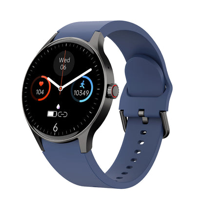 Zleganz Blutdruck Blutsauerstoff Blutzucker Überwachung Bluetooth Sprechen Musik abspielen Gesundheit Wasserdichte Smartwatch