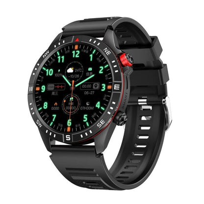 Zleganz Blutdruck Blutsauerstoff Blutzucker Überwachung Bluetooth Sprechen Musik abspielen Gesundheit Wasserdichte Smartwatch