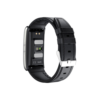 ZLEGANZ Smart Armband 3-Kanal-EKG Blutdruck Blutsauerstoff Blutzucker Schlaferkennung