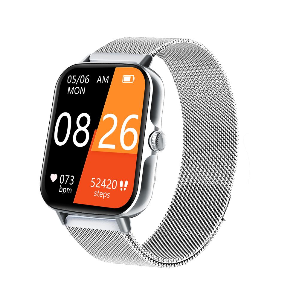 Zleganz Blutdruck Blutsauerstoff Blutzucker Überwachung Bluetooth Sprechen Musik abspielen Gesundheit Wasserdichte Smartwatch