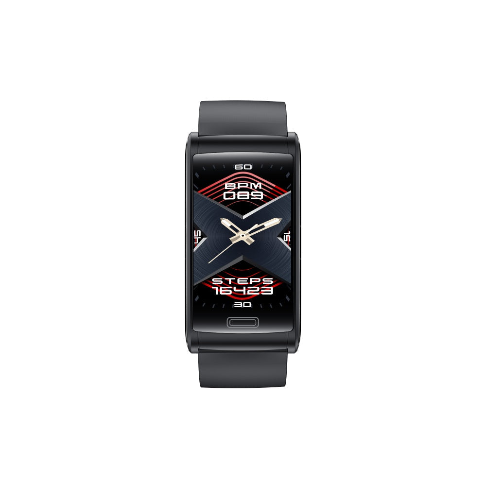 BCBEARSCOME BCE600 3-Kanal-EKG HRV Blutzucker Blutdruck Blutsauerstoff Schlaferkennung HD Bluetooth Smart Armband