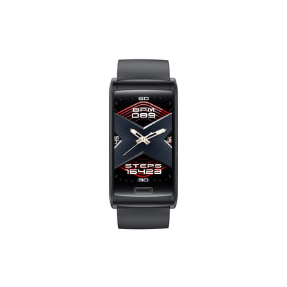 BCBEARSCOME BCE600 3-Kanal-EKG HRV Blutzucker Blutdruck Blutsauerstoff Schlaferkennung HD Bluetooth Smart Armband