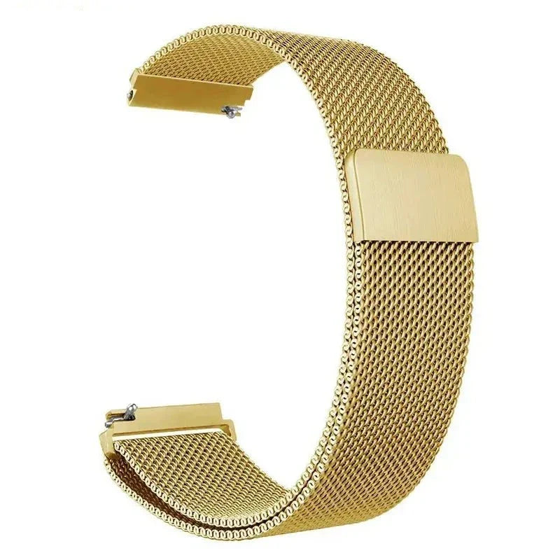 LuxeMesh Milanese Loop Metallarmband für die Garmin Venu Uhr