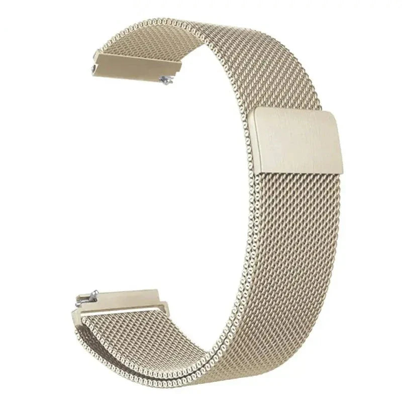 LuxeMesh Milanese Loop Metallarmband für die Garmin Venu Uhr