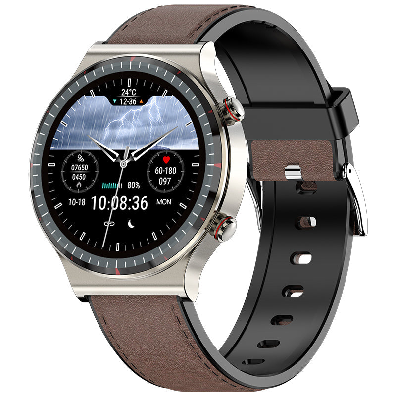Zleganz 2024 Neue EKG+PPG-Smartwatch mit vollem Touchscreen und Blutsauerstoff-Blutdruck-Herzfrequenz