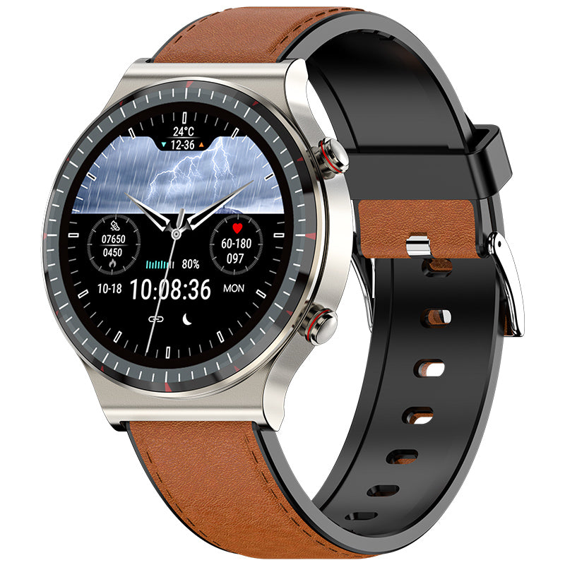 Zleganz 2024 Neue EKG+PPG-Smartwatch mit vollem Touchscreen und Blutsauerstoff-Blutdruck-Herzfrequenz
