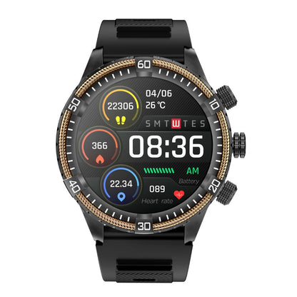 Zleganz Blutdruck Blutsauerstoff Blutzucker Überwachung Bluetooth Sprechen Musik abspielen Gesundheit Wasserdichte Smartwatch