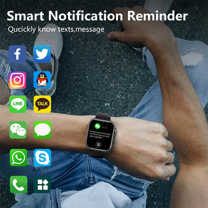 ZLEGANZ F57 Blutzucker Blutdruck Herzfrequenz Blutsauerstoff Schlafüberwachung Wasserdichte Smartwatch