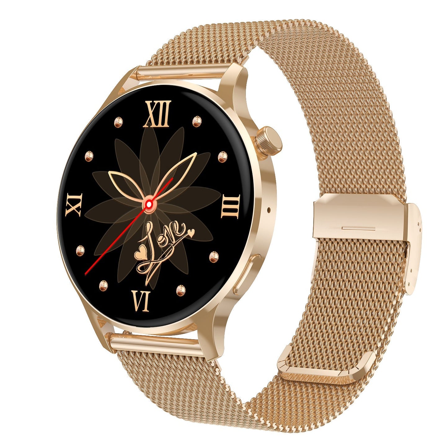 Zleganz Blutdruck Blutsauerstoff Blutzucker Überwachung Bluetooth Sprechen Musik abspielen Gesundheit Wasserdichte Smartwatch