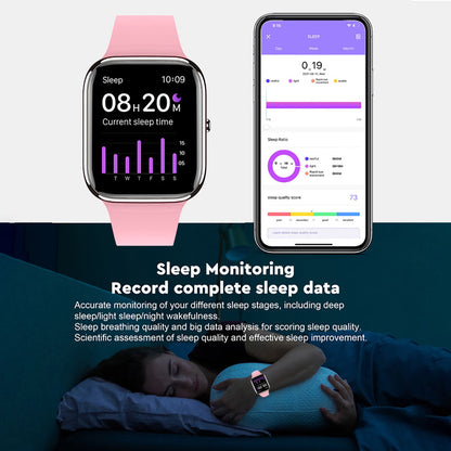 Zleganz Blutdruck Blutsauerstoff Blutzucker Überwachung Bluetooth Talk Smartwatch
