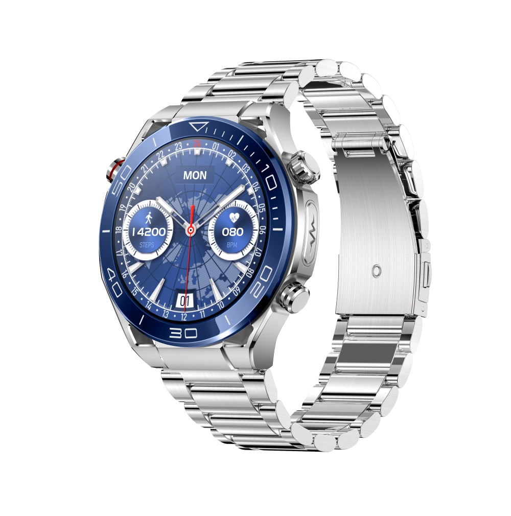 Zleganz Herzfrequenz Blutzucker Blutdrucküberwachung Bluetooth Talk Sport Smartwatch