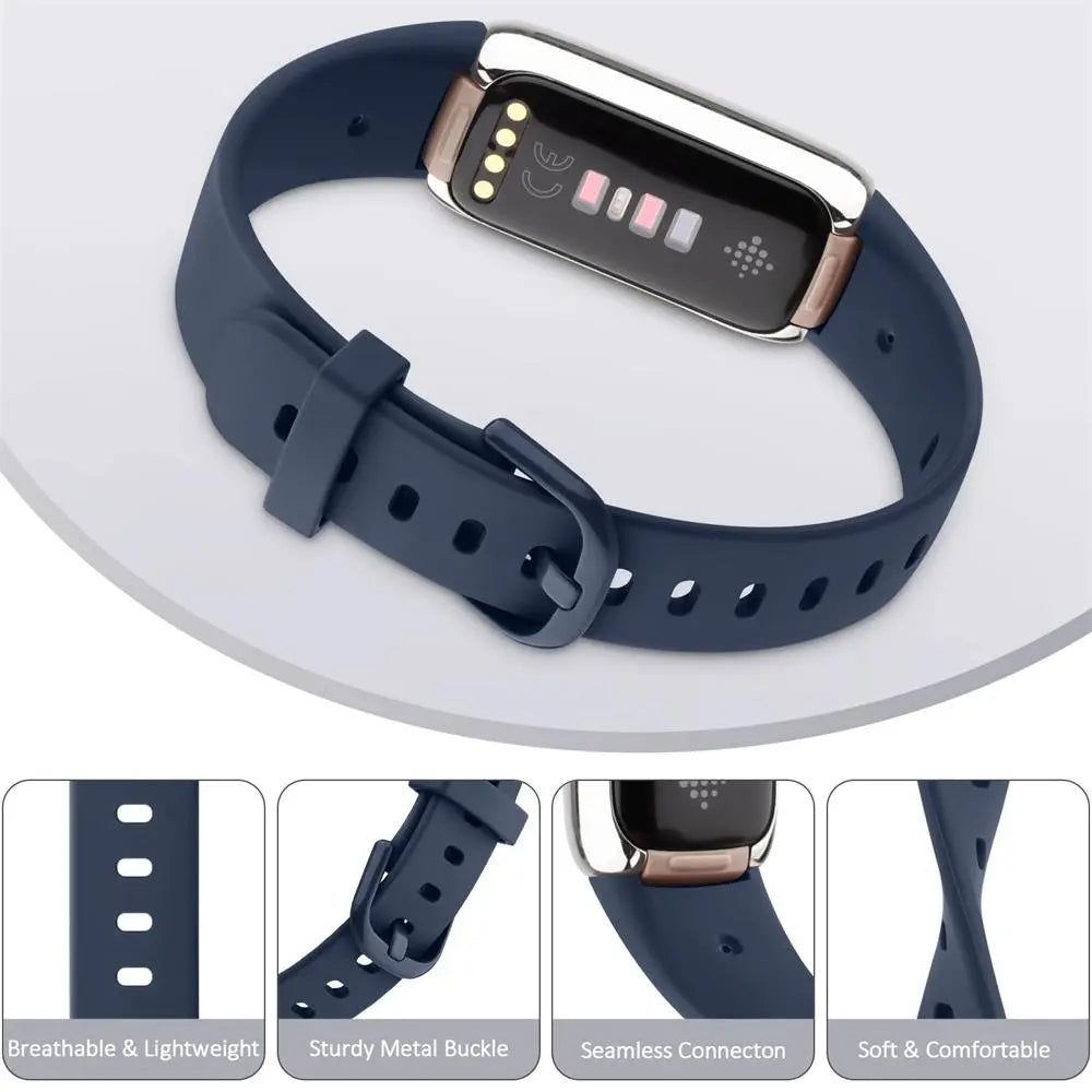 Pinnacle Silikon-Sportarmband für Fitbit Luxe