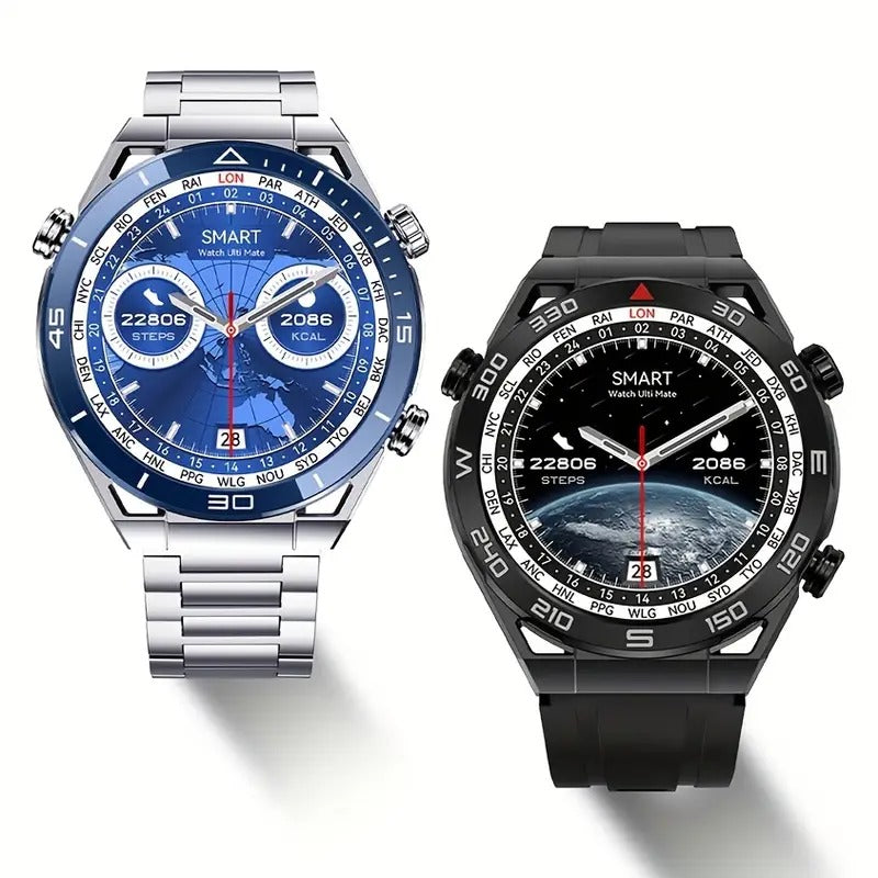 Zleganz Herzfrequenz Blutzucker Blutdrucküberwachung Bluetooth Talk Sport Smartwatch