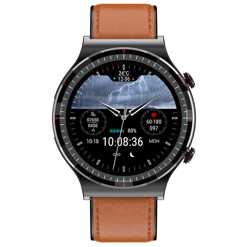 Zleganz 2024 Neue EKG+PPG-Smartwatch mit vollem Touchscreen und Blutsauerstoff-Blutdruck-Herzfrequenz
