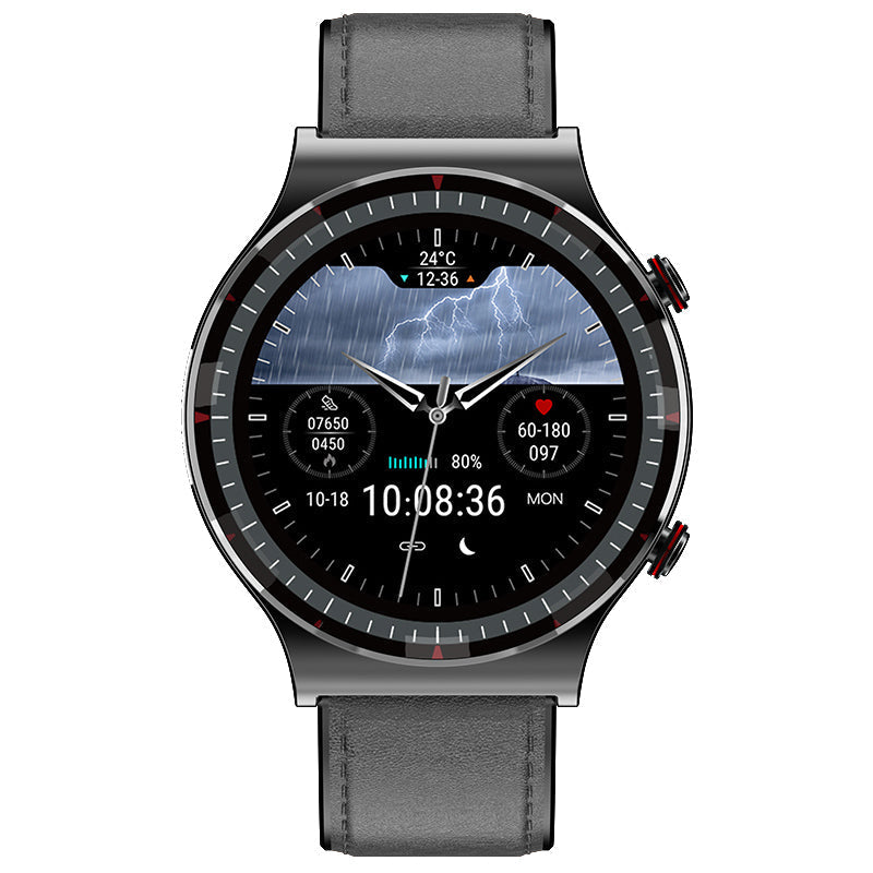 Zleganz 2024 Neue EKG+PPG-Smartwatch mit vollem Touchscreen und Blutsauerstoff-Blutdruck-Herzfrequenz